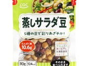 蒸しサラダ豆　８０ｇ 129円(税込)