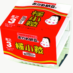 極小粒ミニ３納豆 58円(税抜)