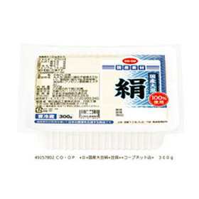 国産大豆　絹豆腐 78円(税抜)