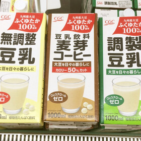 国産大豆使用豆乳　各種 178円(税抜)