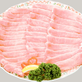 国産豚肉ローススライス 138円(税抜)