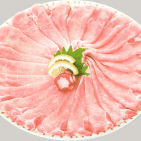 国産豚肉ロース冷しゃぶ用 171円(税込)