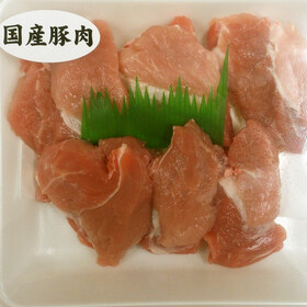 豚モモ肉一口カツ用 118円(税抜)