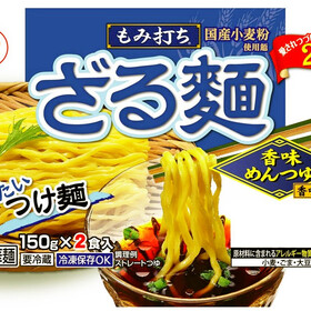もみ打ちざる麺香味めんつゆ 158円(税抜)