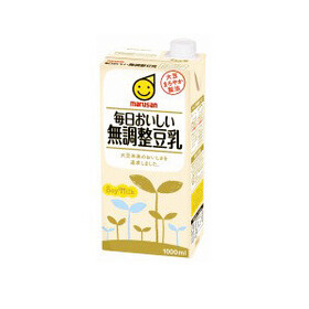 毎日おいしい無調整豆乳 137円(税抜)