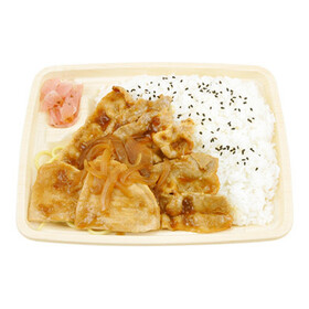 氷温熟成豚の生姜焼肉弁当 498円(税込)