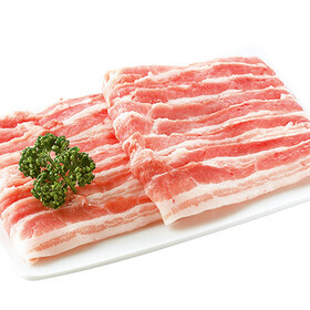国産豚肉ばらうすぎり 187円(税抜)