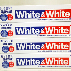 ホワイト＆ホワイト 98円(税込)