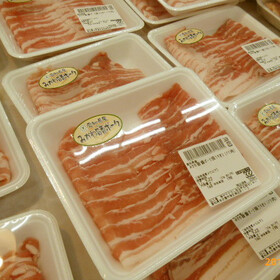 みかわ豚バラ肉うすぎり 198円(税抜)