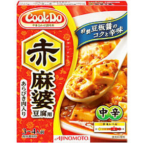 CookDo　あらびき肉入り麻婆豆腐 138円(税抜)