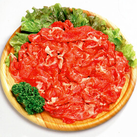 牛肉切落し(カタ+バラ肉) 98円(税抜)