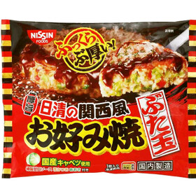 （冷凍食品）関西風お好み焼きぶた玉 158円(税抜)