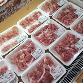若鶏モモカット肉 118円(税抜)