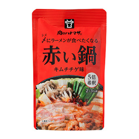 赤い鍋　キムチチゲ味 188円(税抜)