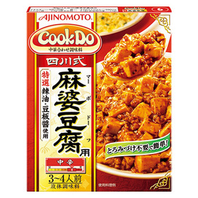 味の素　クックドゥ四川式麻婆豆腐用 128円(税抜)