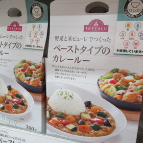 やさしごはん　野菜と米ピューレでつくったペーストタイプのカレールー 398円(税抜)