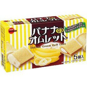 バナナのオムレット 198円(税抜)