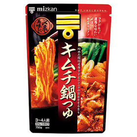 ミツカン　〆まで美味しいキムチ鍋つゆ 248円(税抜)