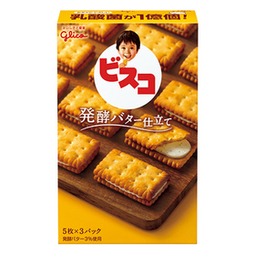 グリコ　ビスコ〈発酵バター仕立て〉 78円(税抜)