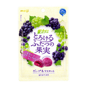 果汁グミとろけるふたつの果実 98円(税抜)