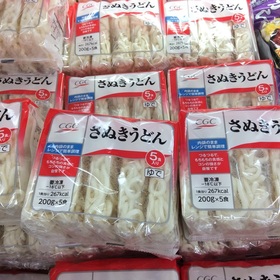 冷凍さぬきうどん 198円(税抜)