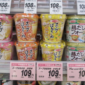 スープはるさめ・フォー 109円(税抜)