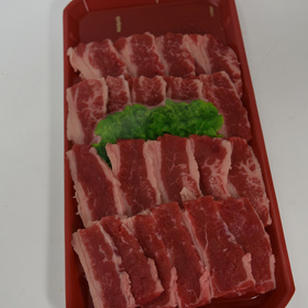 牛バラカルビ焼肉用 2,138円(税込)