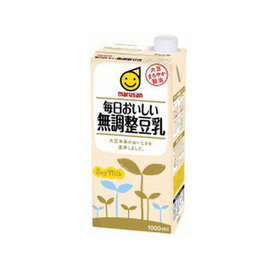 毎日おいしい無調整豆乳 147円(税抜)