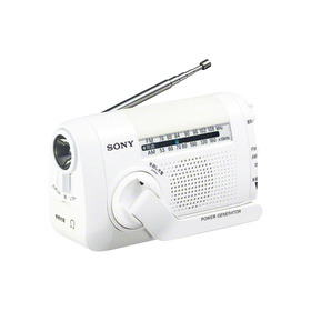 手回し充電ラジオ　ICFB09 6,980円(税抜)