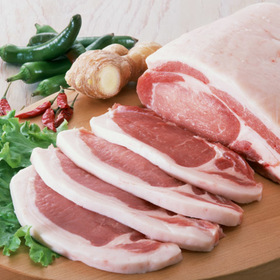 豚肉（ロース）　冷しゃぶ用・生姜焼用・ステーキ用 40%引