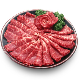 牛プルコギ焼肉用（味付け・解凍） 【原料肉：牛肉（オーストラリア産）】 98円(税抜)