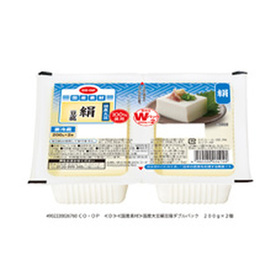 国産大豆絹豆腐　ダブルパック 118円(税抜)