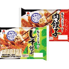 肉餃子　しそ餃子 148円(税抜)