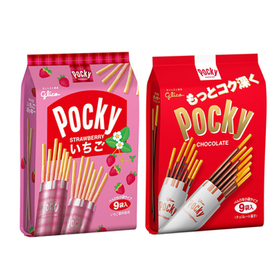 ポッキー（チョコレート・いちご） 197円(税抜)
