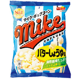 マイクポップコーン　バターしょうゆ味 58円(税抜)