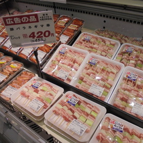 豚ばらねぎま串 420円(税抜)