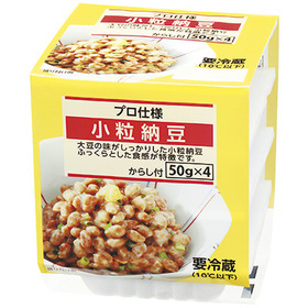 小粒納豆（からし付） 68円(税抜)