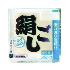 にがり絹豆腐 78円(税抜)