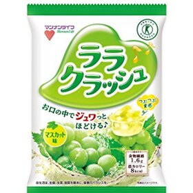 蒟蒻畑ララクラッシュ　マスカット味 108円(税抜)