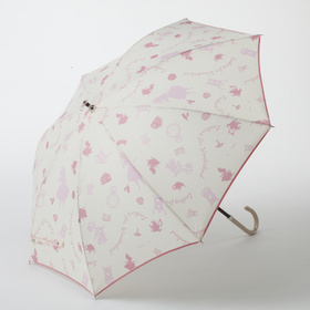 晴雨兼用傘５０ｃｍアリス　ピンク／アイボリー 980円(税込)