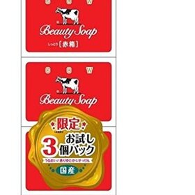 牛乳石鹸赤箱 169円(税抜)