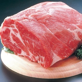 豚肉かたロースかたまり 87円(税抜)