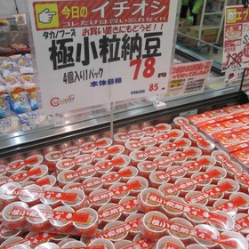 極小粒納豆 78円(税抜)
