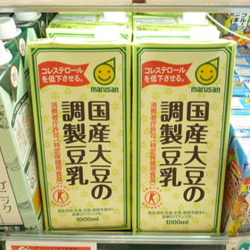 国産大豆の調整豆乳 238円(税抜)
