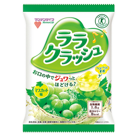 マンナンライフ　ララクラッシュ　マスカット味 148円(税抜)