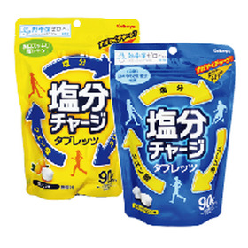 塩分チャージタブレッツ・スポーツドリンク味　塩レモン味 158円(税抜)