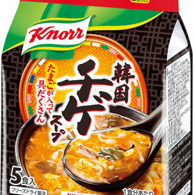 クノール韓国チゲスープ5食 275円(税抜)