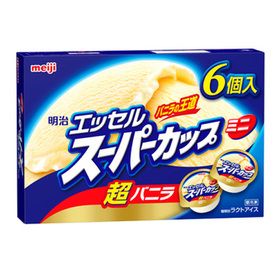 エッセルスーパーカップミニ超バニラ６個 199円(税抜)