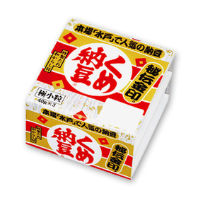 くめ納豆　秘伝金印 77円(税抜)