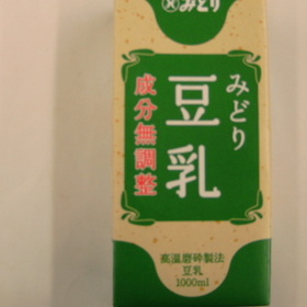 みどり無調整豆乳１０００ＭＬ. 133円(税抜)